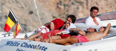 Pau Gasol y Silvia López se relajan de vacaciones en Ibiza