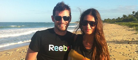 Iker Casillas y Sara Carbonero en Brasil