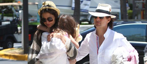 Tom Cruise, Katie Holmes y Suri Cruise celebran en familia el Día del Padre