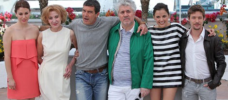 Antonio Banderas y Elena Anaya presentan la 'Piel que habito' en Cannes