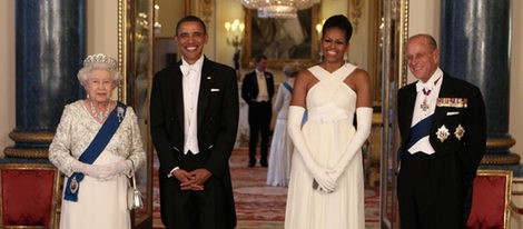 Barack y Michelle Obama, agasajados por Isabel II y los Duques de Cambridge en Londres