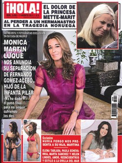 Nuevo divorcio en la Familia del Rey: Fernando Gómez-Acebo y Mónica Martín Luque se separan