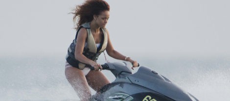 Rihanna, una sexy amante del riesgo y la aventura en Barbados