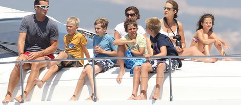 La Familia Real feliz y unida en la recta final de sus vacaciones en Mallorca