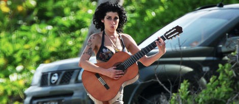 Amy Winehouse durante su estancia en la isla caribeña de Santa Lucía