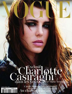 Carlota Casiraghi, portada de Vogue Francia