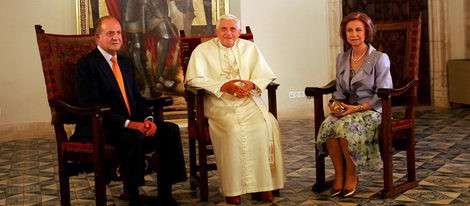 La Familia Real Española se prepara para recibir al Papa Benedicto XVI con motivo de la JMJ 2011