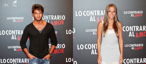 Ana Fernández y Maxi Iglesias apoyan a Hugo Silva y Adriana Ugarte en el estreno de 'Lo contrario al amor