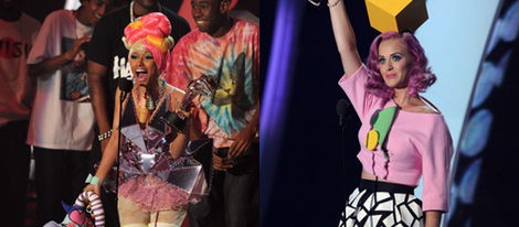 Katy Perry, Adele, Justin Bieber, Lady Gaga y Britney Spears triunfan en los MTV Video Music Awards 2011