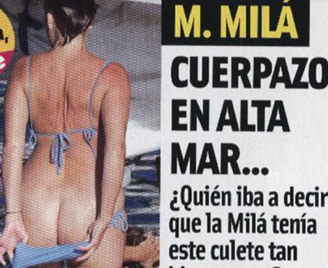 Mercedes Milá protagoniza el último pillado del verano tras enseñar el culo en Menorca