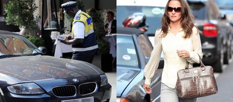 Pippa Middleton multada en Londres por aparcar mal su coche