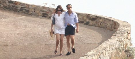 Nicolas Sarkozy Carla Bruni de vacaciones en la Costa Azul