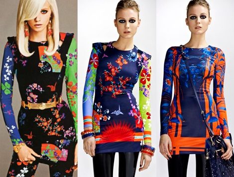 Look de Versace para H&M y dos diseños de la colección otoño 2010