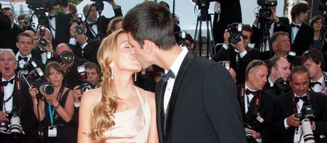 Jelena y Djokovic, dos enamorados en Cannes