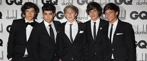 One Direction en los Premios GQ