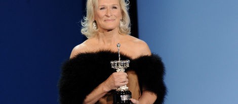 Glenn Close recibe emocionada el Premio Donostia en el Festival de Cine de San Sebastián