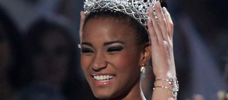 Leila Lopes, que conservará la corona de Miss Universo 2011: 