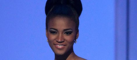 Leila Lopes, que conservará la corona de Miss Universo 2011: 