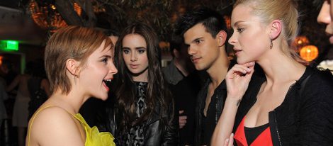 Taylor Lautner podría haber sentido un flechazo al conocer a Emma Watson