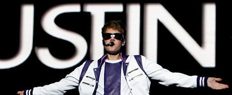 Justin Bieber en My World Tour