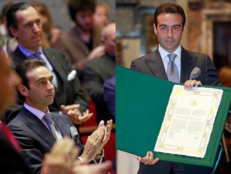 Enrique Ponce, nombrado 'Hijo adoptivo' de Valencia con Jaime de Marichalar de testigo
