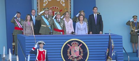 La Familia Real al completo preside el último Día de la Hispanidad bajo el Gobierno de Zapatero