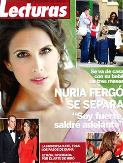 Nuria Fergó confirma su separación de José Manuel Maíz tres meses después del nacimiento de Martina