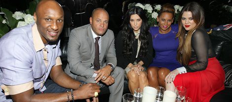 Kim Kardashian su hermana Khloe y Mel B en Sidney