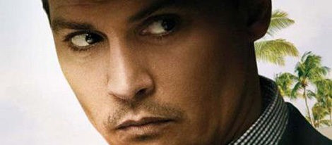  Johnny Depp en el cartel de 'The Rum Diary'