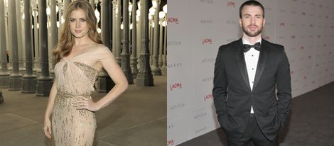 Amy Adams y Chris Evans en la gala homenaje a Clint Eastwood