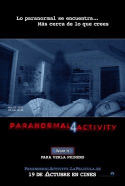 'Paranormal activity 4' y 'Looper' intentarán hacer frente al fenómeno de 'Lo imposible'