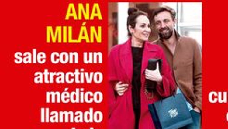 Ana Milán y Luis en la portada de Diez Minutos