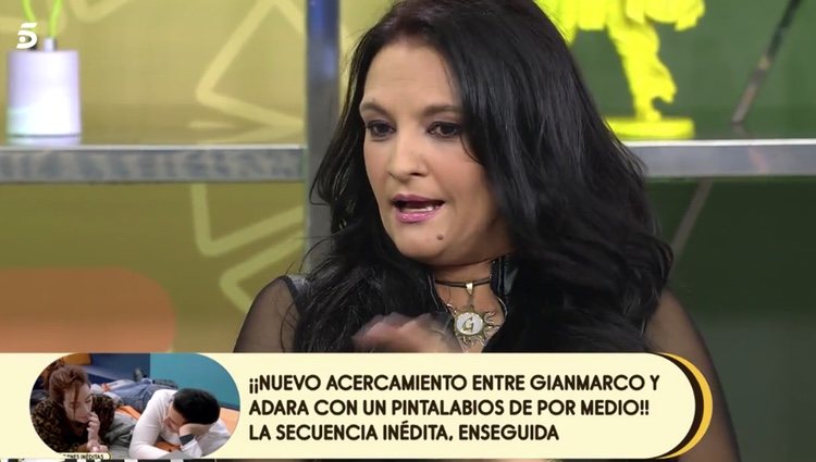 Gemma Serrano en 'Sálvame'|Foto: telecinco.es