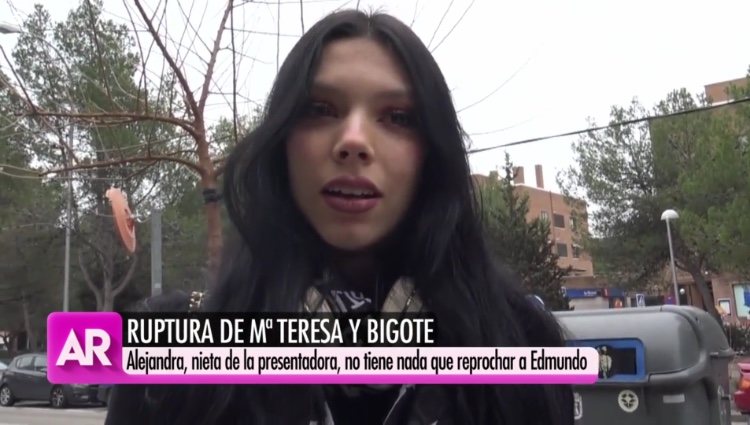Alejandra Rubio hablando en 'El programa de Ana Rosa/ Foto: Telecinco.es