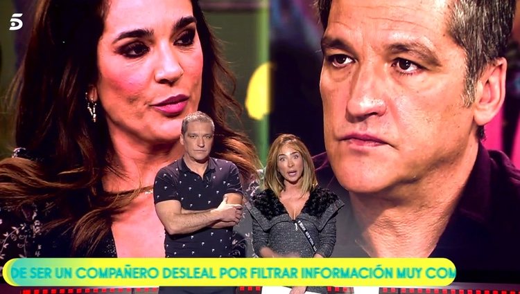 María Patiño anunciando la ausencia de Raquel Bollo / Telecinco.es