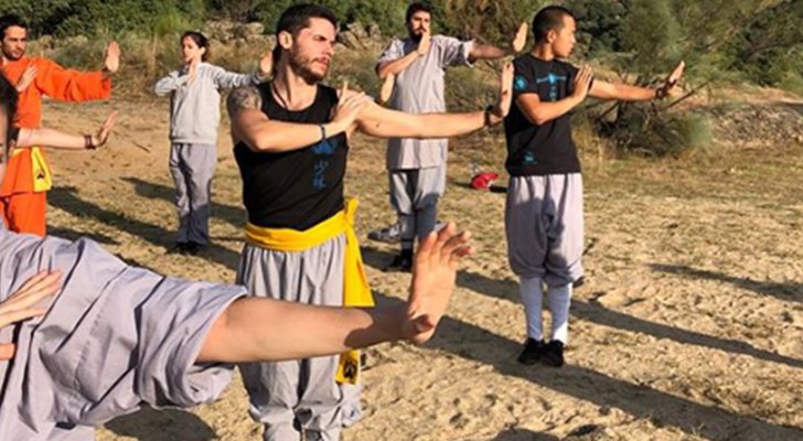 Álex Hernández practicando artes marciales / Imagen: Instagram