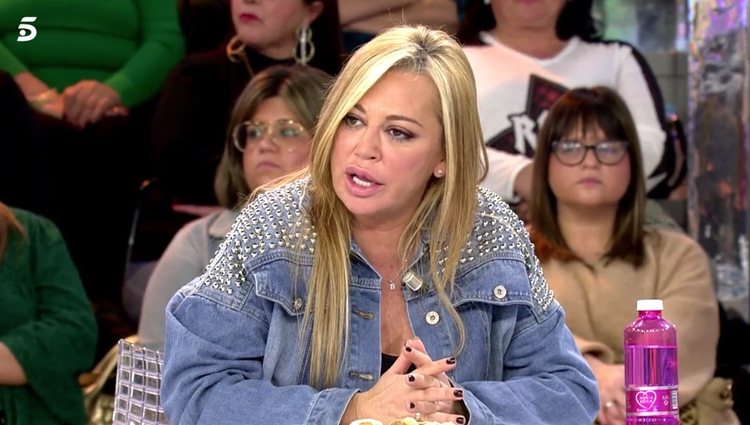 Belén Esteban hablando de Raquel Bollo en 'Sálvame'|Foto: telecinco.es