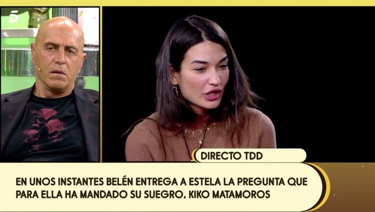 Estela Grande hablado com Belén Esteban sobre Kiko Matamoros|Foto: telecinco.es