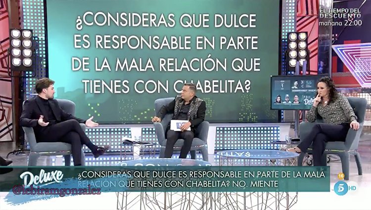 Dulce y Alejandro Albalá sometiéndose al polígrafo| Foto: Telecinco.es