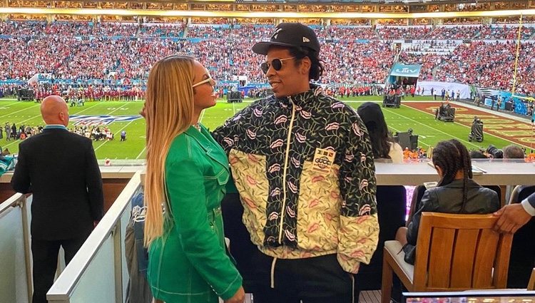 Beyonce y Jay-Z en la Super Bowl 2020/Instagram