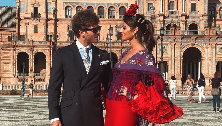 Gonzalo Montoya y Susana Molina en la feria de Sevilla/Foto: Instagram