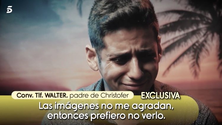 Christofer desolado en 'La isla de las tentaciones'|Foto: telecinco.es