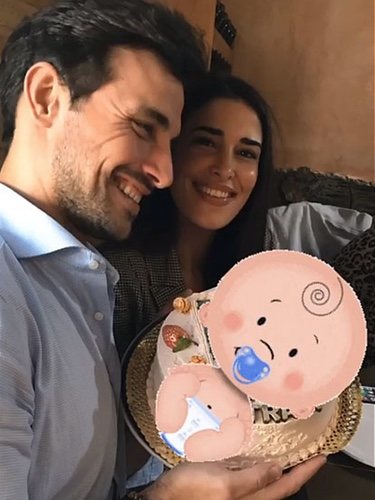 Jaime Astrain y Lidia Torrent bromeando con tener un hijo/Instagram