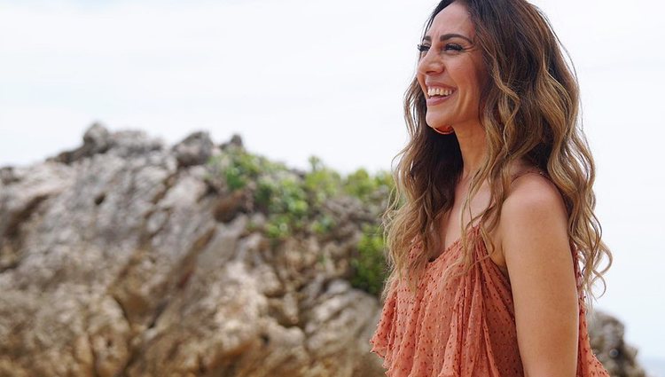 Mónica Naranjo durante el rodaje de 'La isla de las tentaciones' | Foto: Instagram