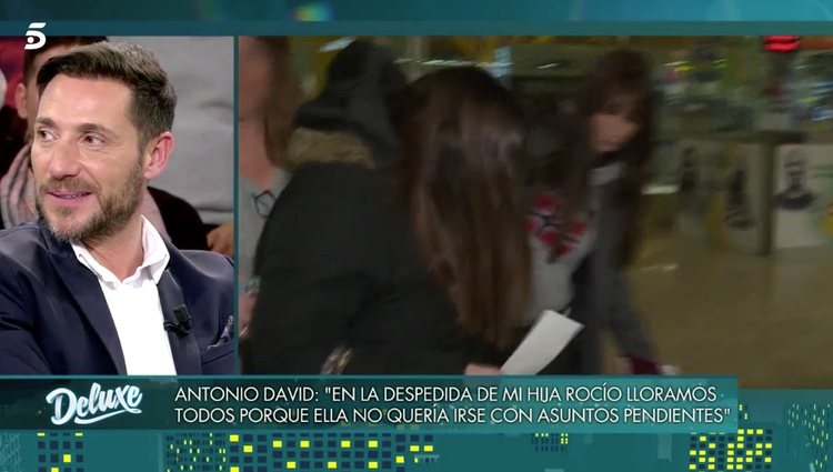 Antonio David Flores hablando de su hija en 'Sábado Deluxe'|Foto: telecinco.es