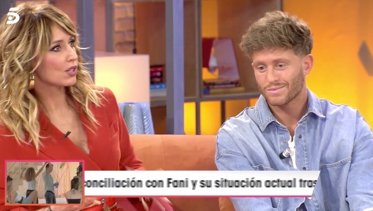 Gonzalo hablando con Emma en 'Viva la vida' | Foto: telecinco.es