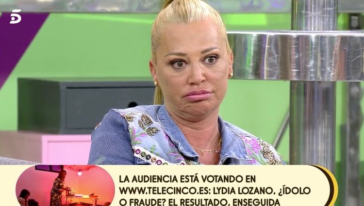 Belén Esteban, enfadada por los comentarios | Foto: telecinco.es