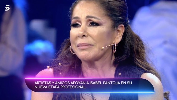 Isabel Pantoja, muy feliz por las muestras de cariño en 'Volverte a ver'/ Foto: teleicnco.es