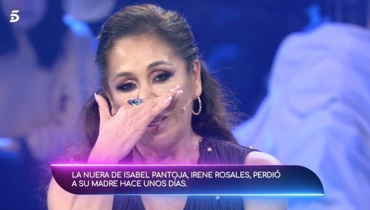 Isabel Pantoja muy emocionada en 'Volverte a ver' / Telecinco.es