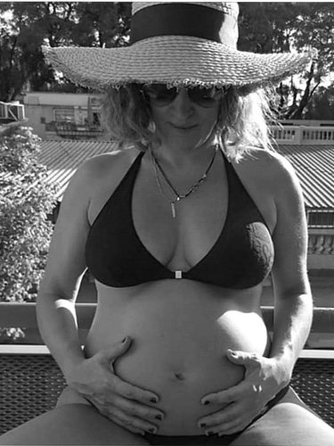Heidi Steinhardt presumiendo de embarazo/ Foto: Instagram